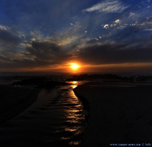 Sunset at Praia de Afife – Portugal