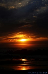 Sunset at Praia de Afife – Portugal