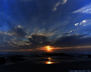 Sunset at Praia de Afife – Portugal