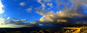 Gewitterstimmung am Praia de Tulla - Spain