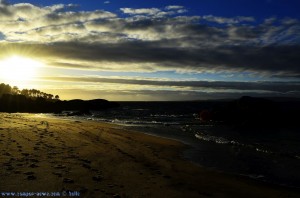 Sunset at Praia de Tulla – Spain