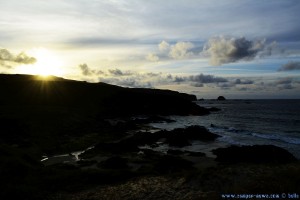 Sunset at Praia de Santa Comba – Spain