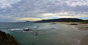 My View today - Praia de Santa Comba – Spain