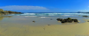 My View today - Praia de Santa Comba bei Ebbe – Spain