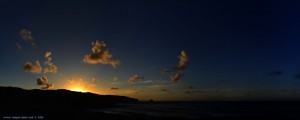 Sunset at Praia de Santa Comba – Spain