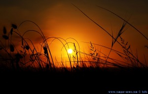 Sunset at Playa de Valdearenas – Spain