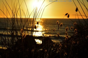 Sunset at Playa de Valdearenas – Spain