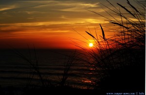 Sunset at Playa de Valdearenas – Spain