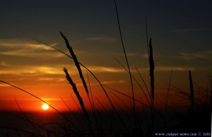 Sunset at Playa de Valdearenas – Spain