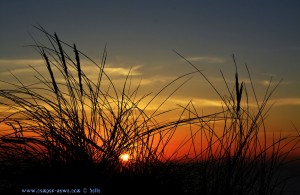 Sunset at Playa de Valdearenas – Spain