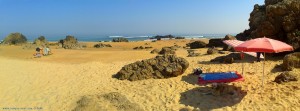 Strandplatz at the little Beach at Playa de Canallave – Spain