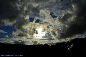 Interessanter Himmel am Plage D'Ondres - France