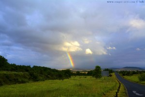 Rainbow at Embalse de Ullíbarri – Spain