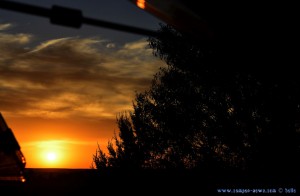 Sunset in Villavicencio de los Caballeros – Spain
