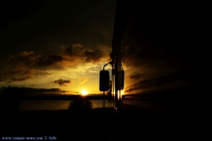 Sunset at Embalse de Valparaíso – Spain