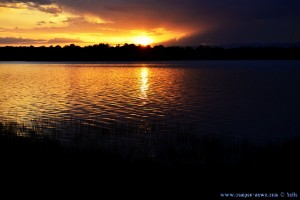 Sunset at Embalse de Valparaíso – Spain