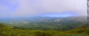 700m über dem Meeresspiegel - der Nebel lichtet sich langsam - on the Road – Spain