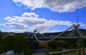 Interessante Brücke in Ourense – Spain