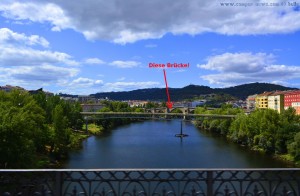 Interessante Brücke in Ourense – Spain
