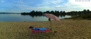 Mein Strandplatz am Playa de los Molinos - Embalse de Valparaíso – Spain