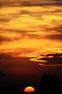 Sunset in Huerta – Spain