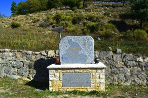 Grabmal von René Vietto - Col de Braus - 1002m - Alpes-Maritimes – France
