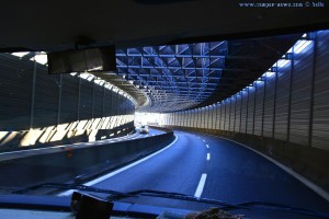 My View today - der letzte Tunnel vor Genua - Italy
