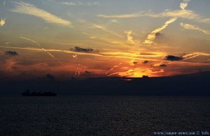 Sunset in Genova – Italy