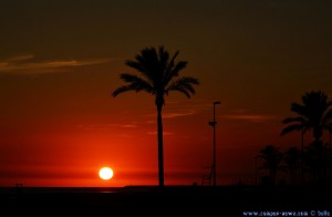 Sunset at Cunit Playa – Spain