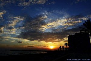 Sunset at Cunit Playa – Spain