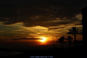 Sunset at Cunit Playa – Spain