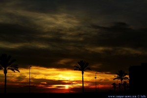 Sunset at Cunit Playa – Spain