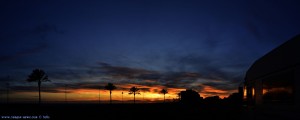 Panorama-Bild - Sunset at Cunit Playa – Spain