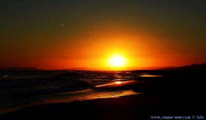 Sunset at Platja de l'Eucaliptus – Spain