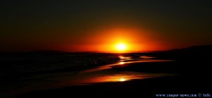 Sunset at Platja de l'Eucaliptus – Spain