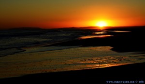 Sunset at Platja de l'Eucaliptus – Spain