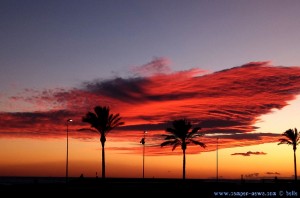 SmartPhone neffos Kamera – Sunset at Cunit Playa – Spain