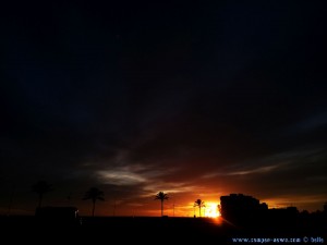 SmartPhone neffos Kamera - Sunset at Cunit Playa – Spain