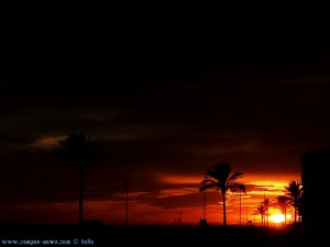 SmartPhone neffos Kamera - Sunset at Cunit Playa – Spain