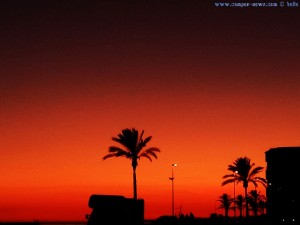 SmartPhone neffos Kamera - Sunset at Cunit Playa – Spain