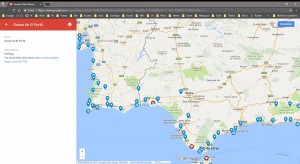 Laptop – Unsere neue Landkarte mit GoogleMaps