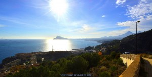 Aussicht beim Tee - bei Calpe – 130 Meter über dem Meeresspiegel – Spain