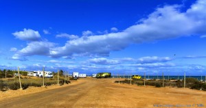 Parking at Platja del Carabassí - Spain - December 2017