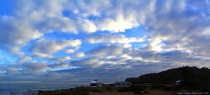 Parking at Platja del Carabassí - Spain - December 2017