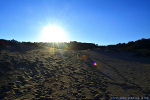 Wir erklimmen die Düne - Playa de Los Arenales del Sol – Spain