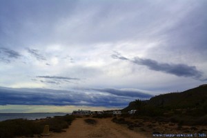 Parking at Platja del Carabassí - Spain - December 2017