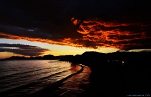 Sunset at Playa de las Palmeras – Spain