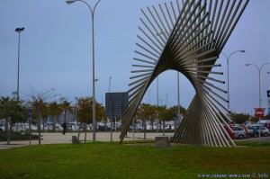 Kreisverkehr in Dénia – auf dem Weg zum Mercadona - Spain