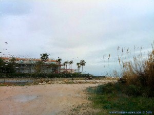 Regen am Platja L'Almadrava - Dénia – Spain