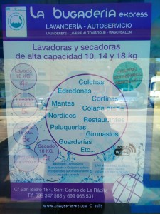 Lavandería - Autoservicio 'La Bugaderia Express' - Sant Carles de la Ràpita – Spain